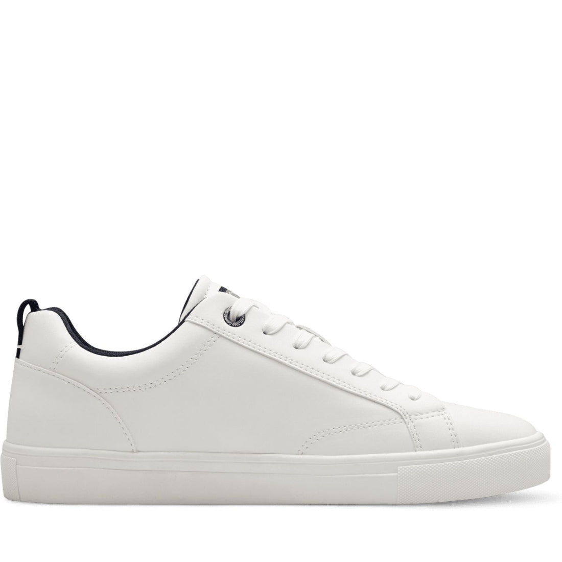 s.Oliver mens white leisure trainers | Vilbury London