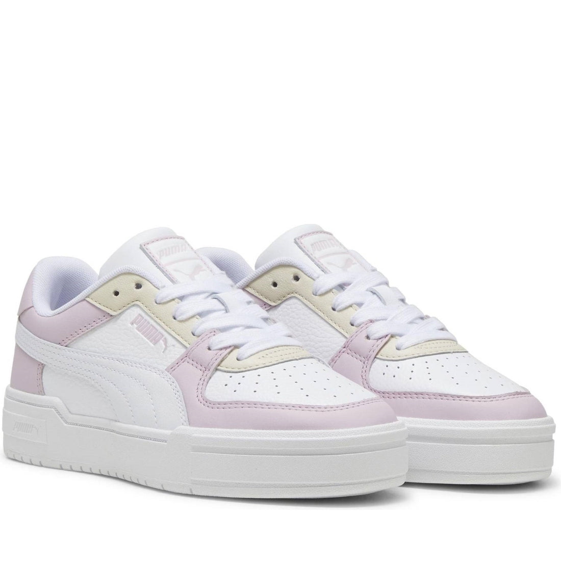 Puma unisex adults white grape alpine ca pro classic leisure trainers | Vilbury London