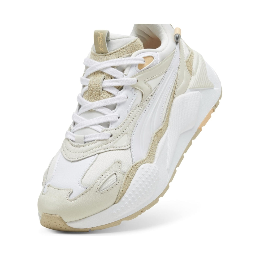 Puma womens vapor gray white rs-x efekt leisure trainers | Vilbury London