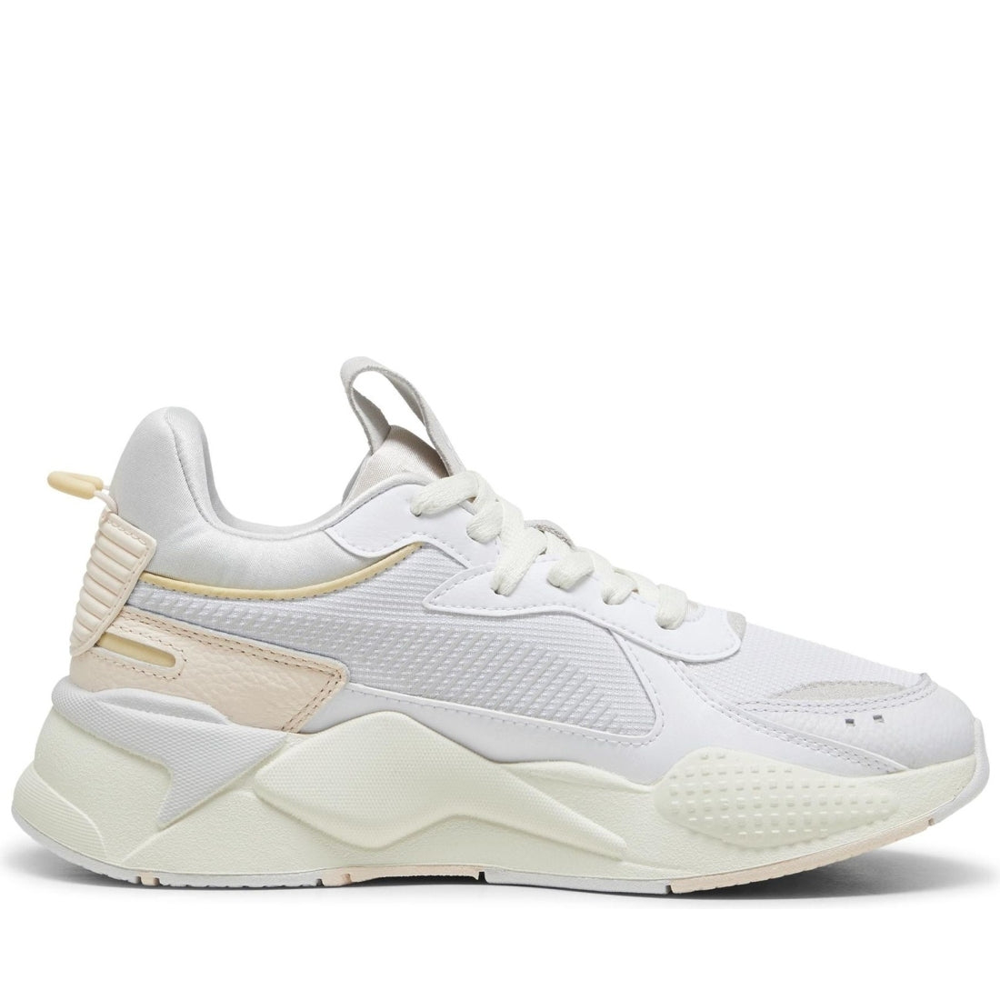 Puma womens rosebay warm white rs-x leisure trainers | Vilbury London