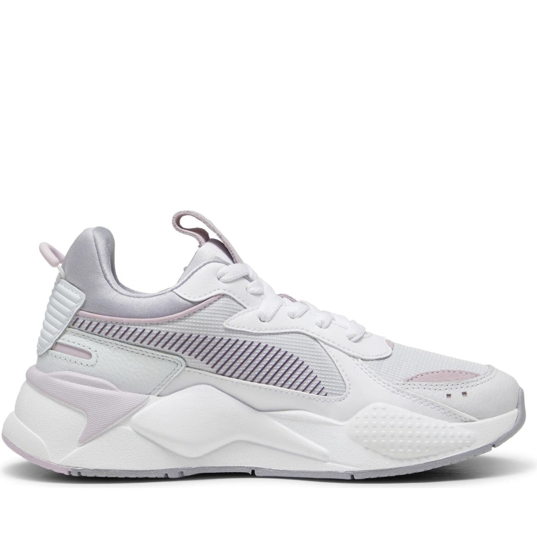 Puma womens dewdrop white rs-x leisure trainers | Vilbury London