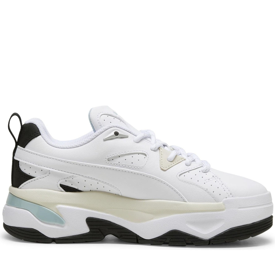 Puma womens white alpine snow blstr leisure trainers | Vilbury London