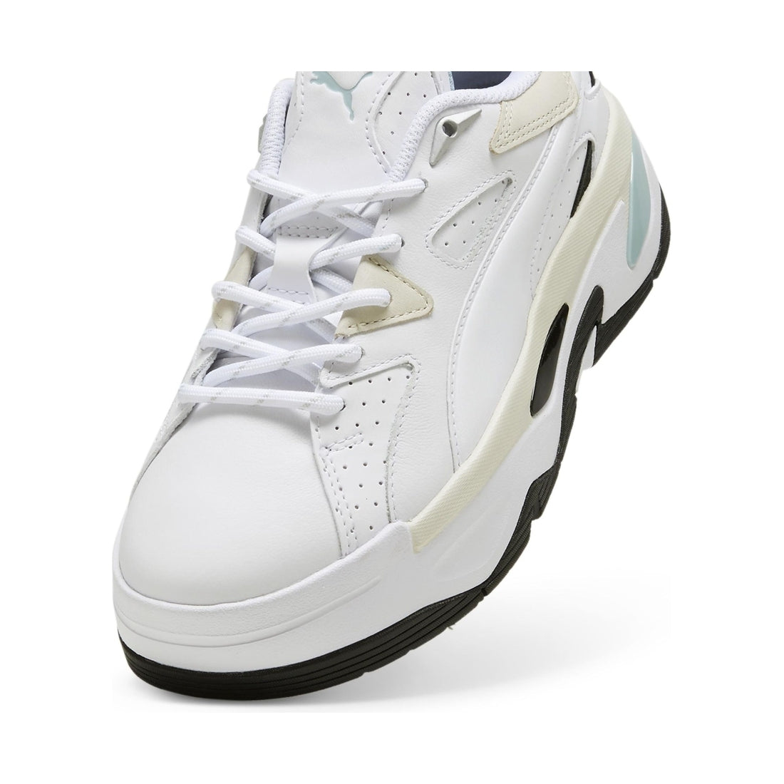 Puma womens white alpine snow blstr leisure trainers | Vilbury London