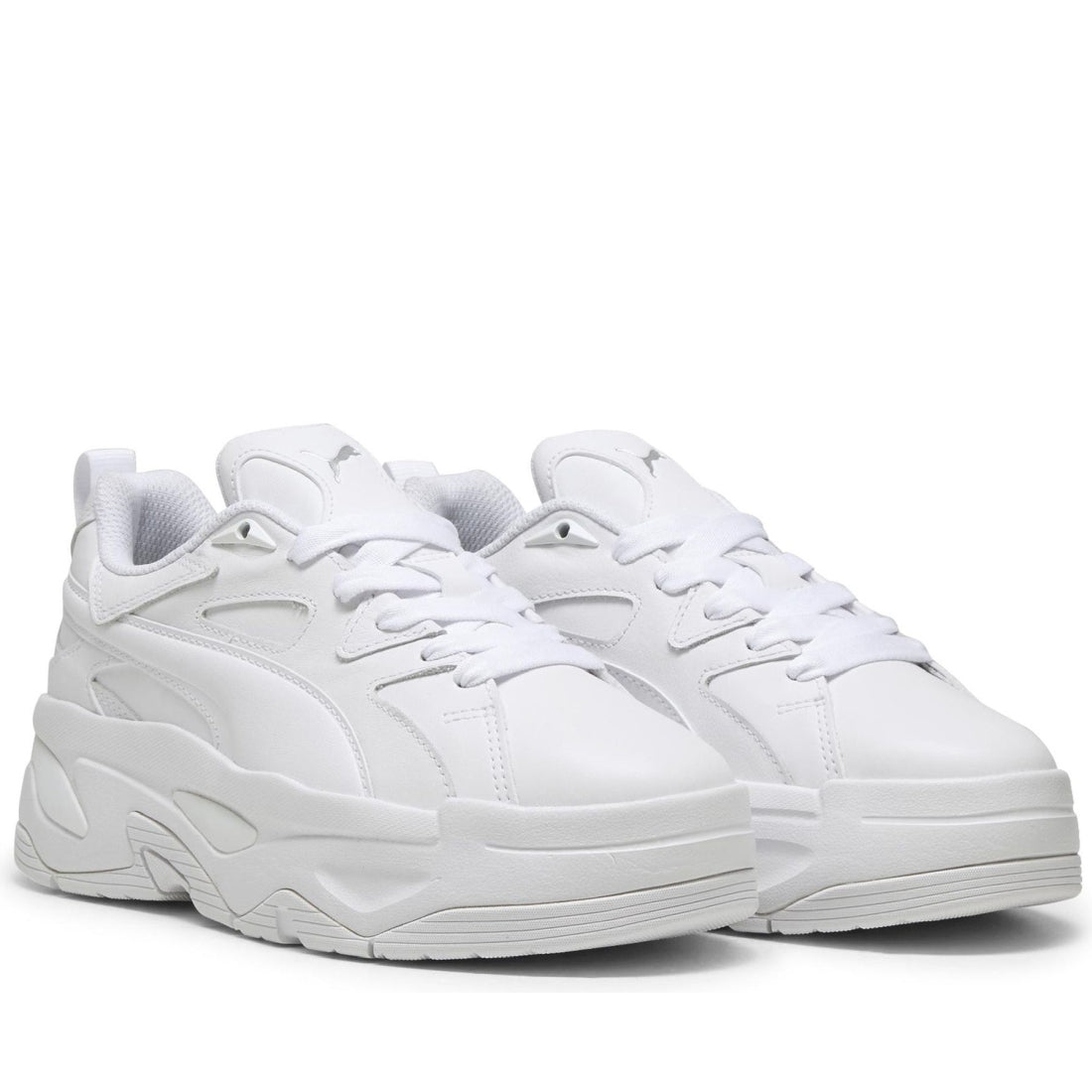 Puma womens white blstr leisure trainers | Vilbury London