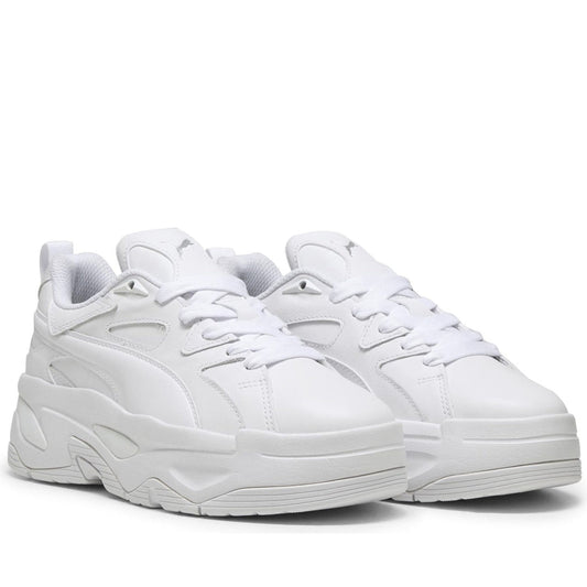 Puma womens white blstr leisure trainers | Vilbury London