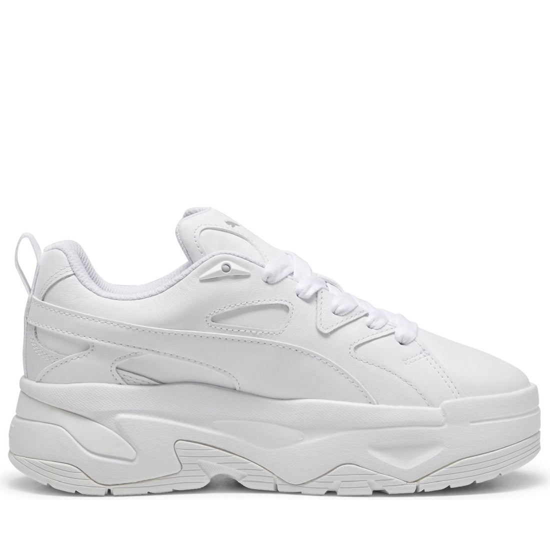 Puma womens white blstr leisure trainers | Vilbury London