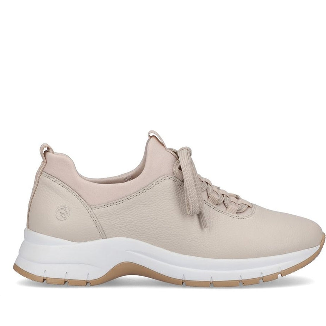 Remonte womens white leisure trainers | Vilbury London