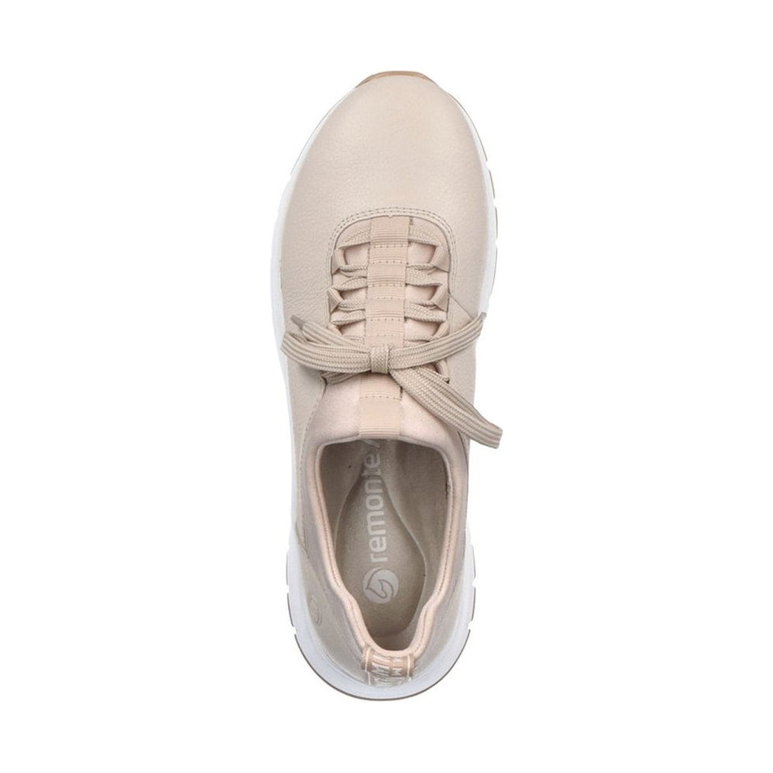 Remonte womens white leisure trainers | Vilbury London