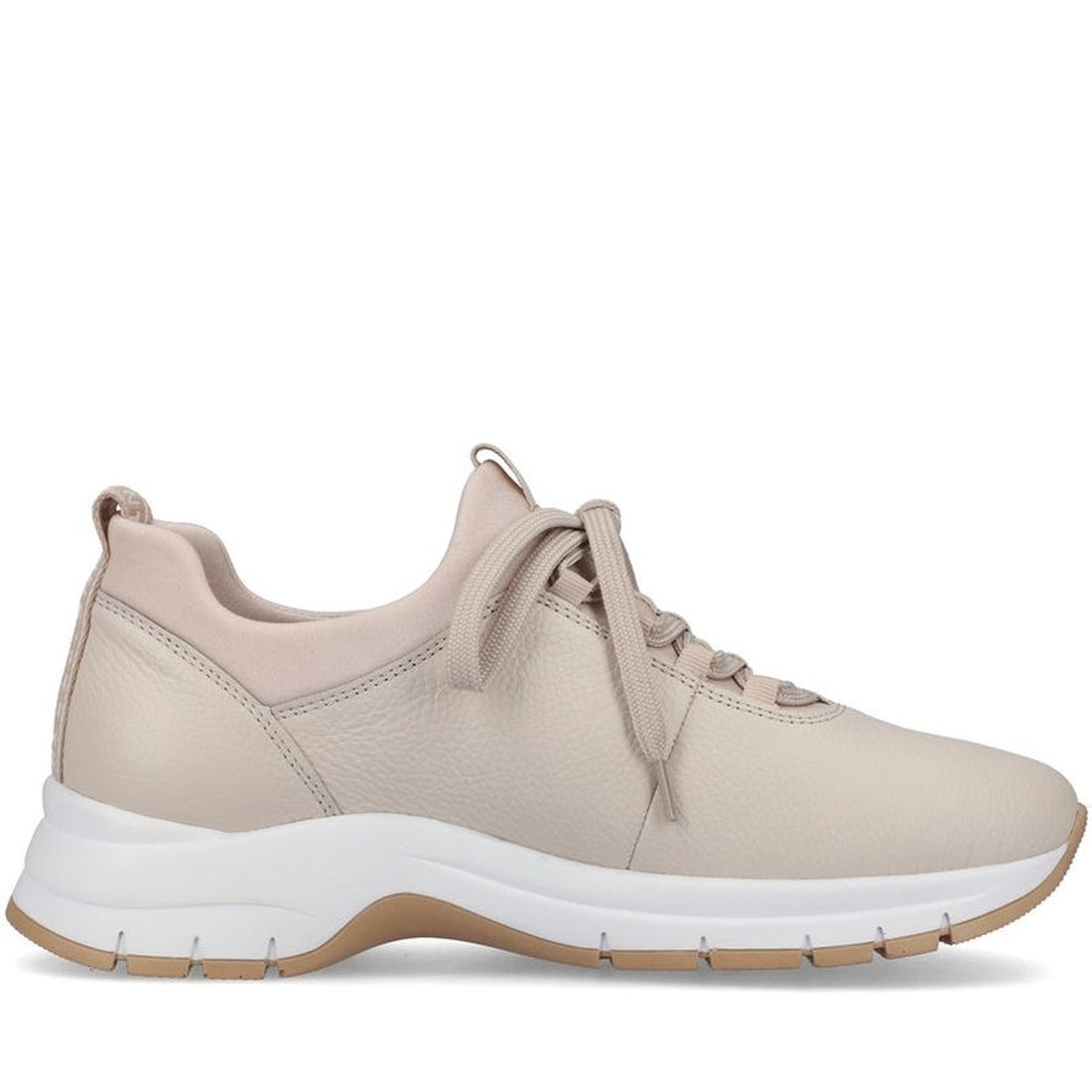 Remonte womens white leisure trainers | Vilbury London