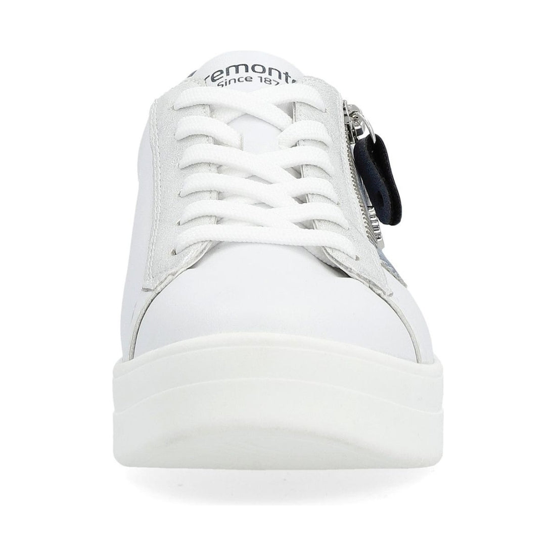 Remonte womens white leisure trainers | Vilbury London