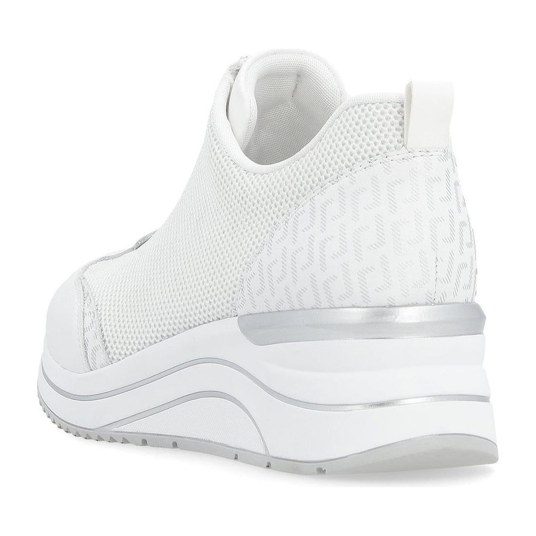 Remonte womens white leisure trainers | Vilbury London