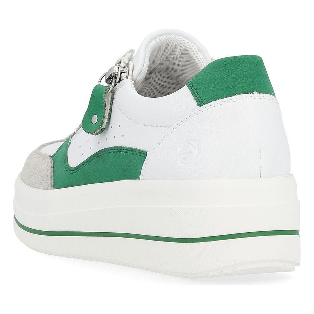 Remonte womens white leisure trainers | Vilbury London