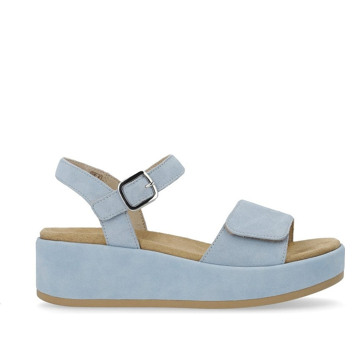 Remonte womens blue casual open sandals | Vilbury London