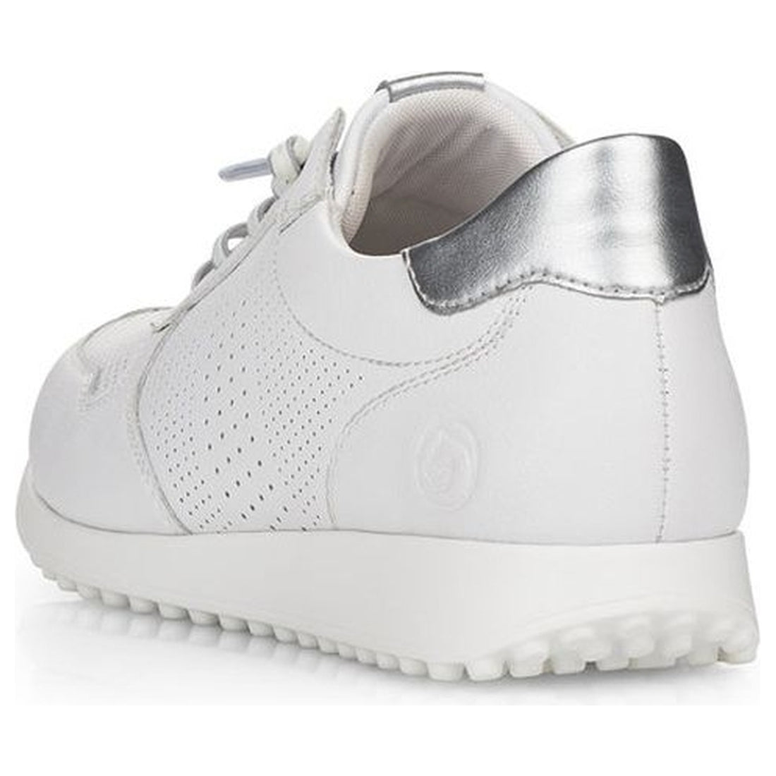 Remonte womens white leisure trainers | Vilbury London