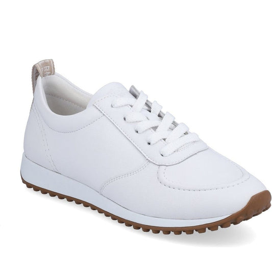 Remonte womens white leisure trainers | Vilbury London
