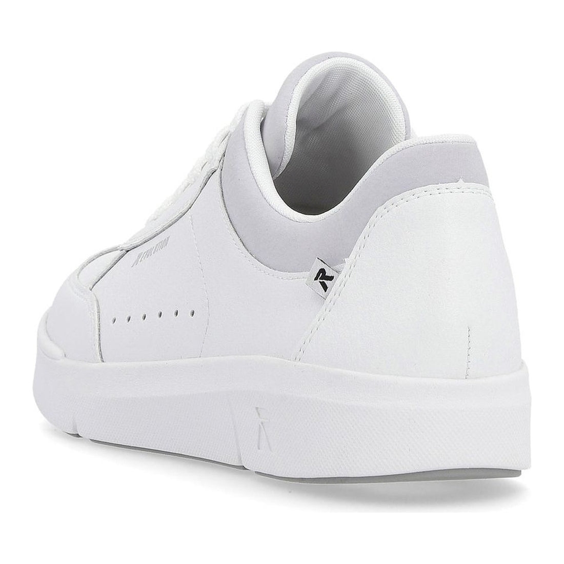 Rieker womens white leisure trainers | Vilbury London