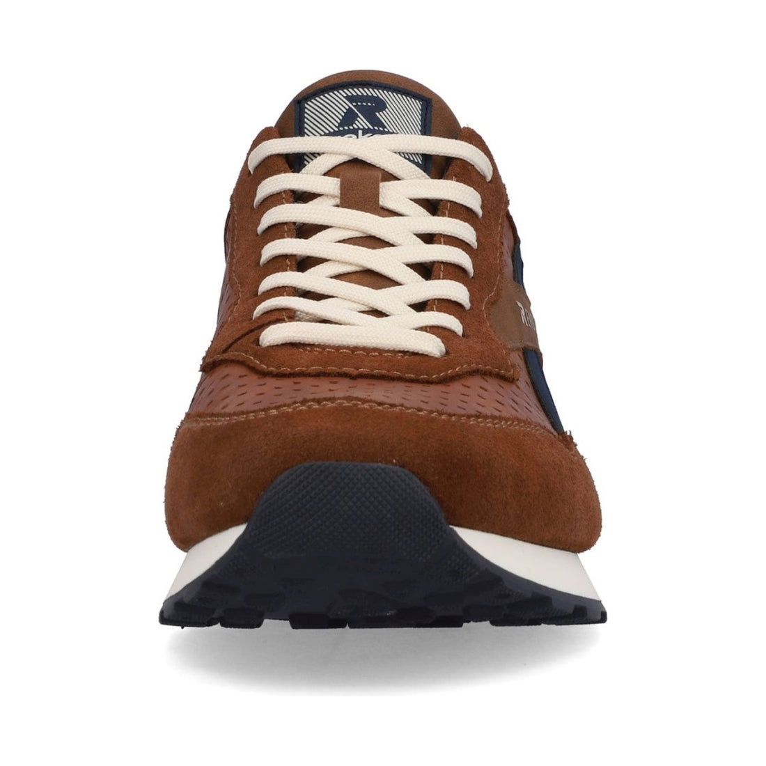 Rieker mens brown leisure trainers | Vilbury London