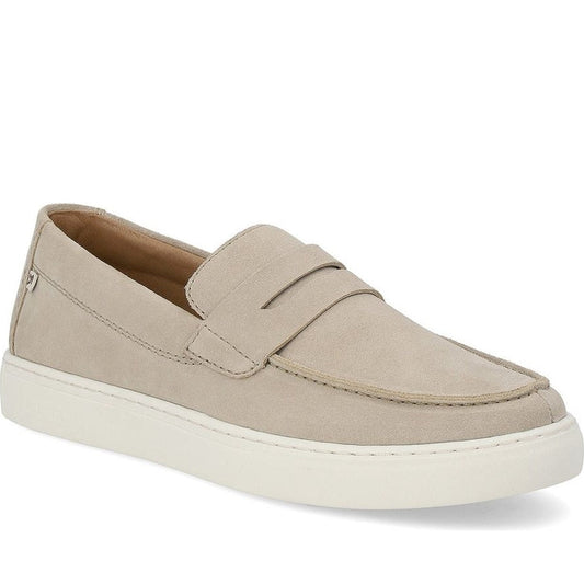 Rieker mens beige leisure trainers | Vilbury London