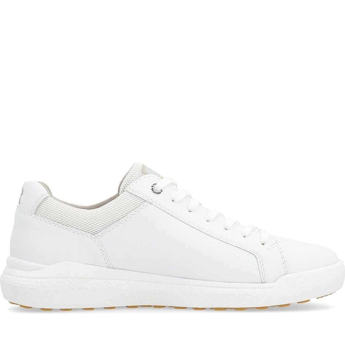 Rieker mens white leisure trainers | Vilbury London