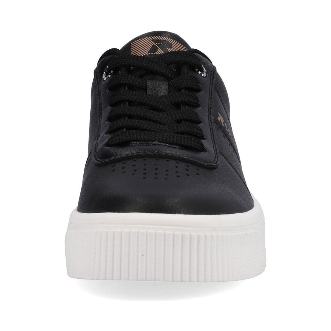 Rieker womens black leisure trainers | Vilbury London