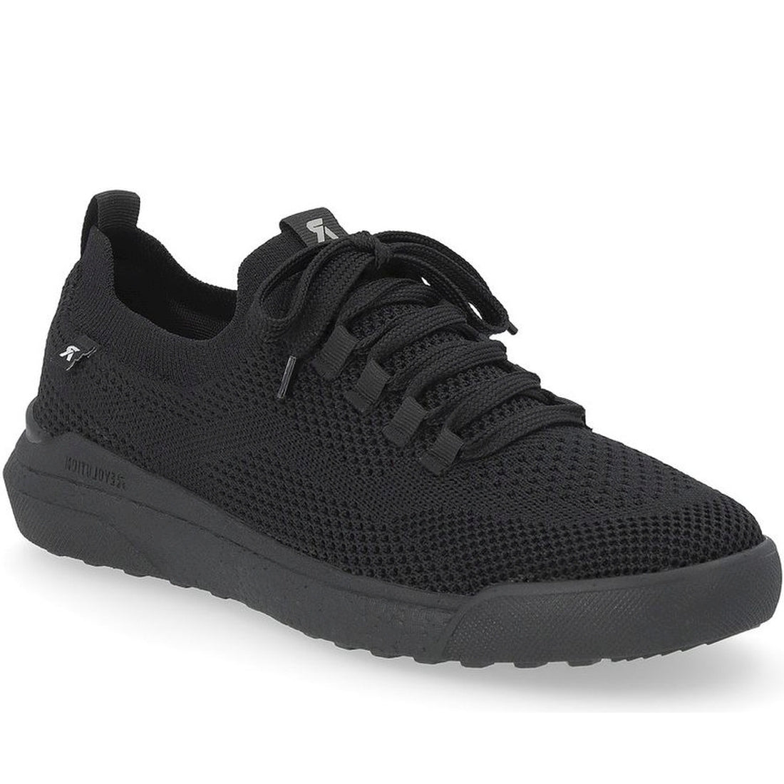 Rieker womens black leisure trainers | Vilbury London