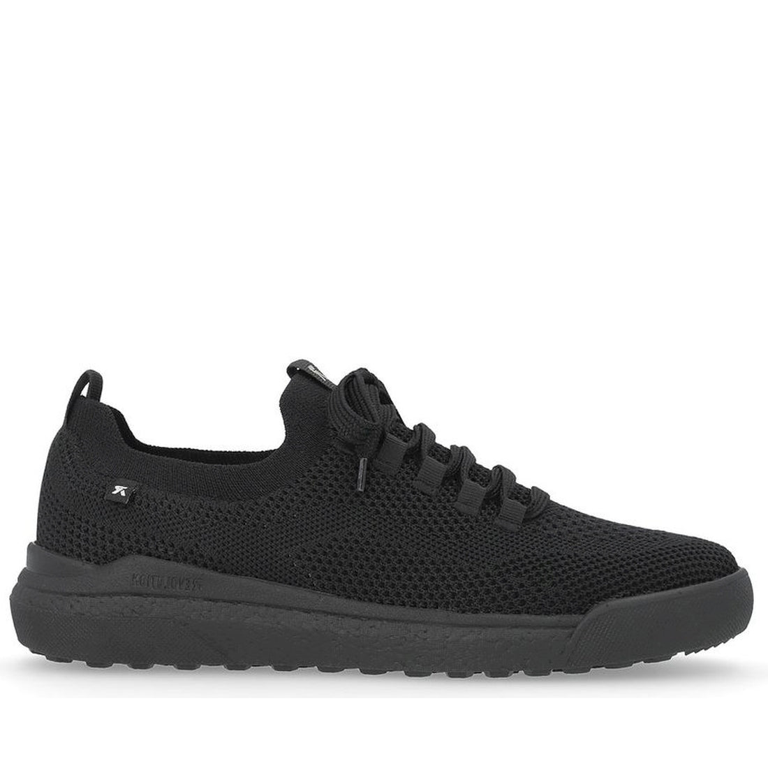 Rieker womens black leisure trainers | Vilbury London