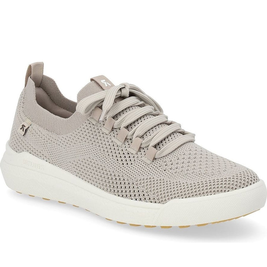 Rieker womens beige leisure trainers | Vilbury London