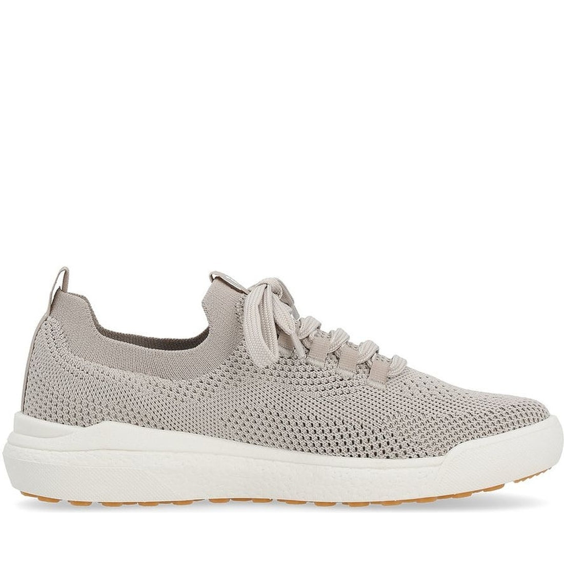 Rieker womens beige leisure trainers | Vilbury London