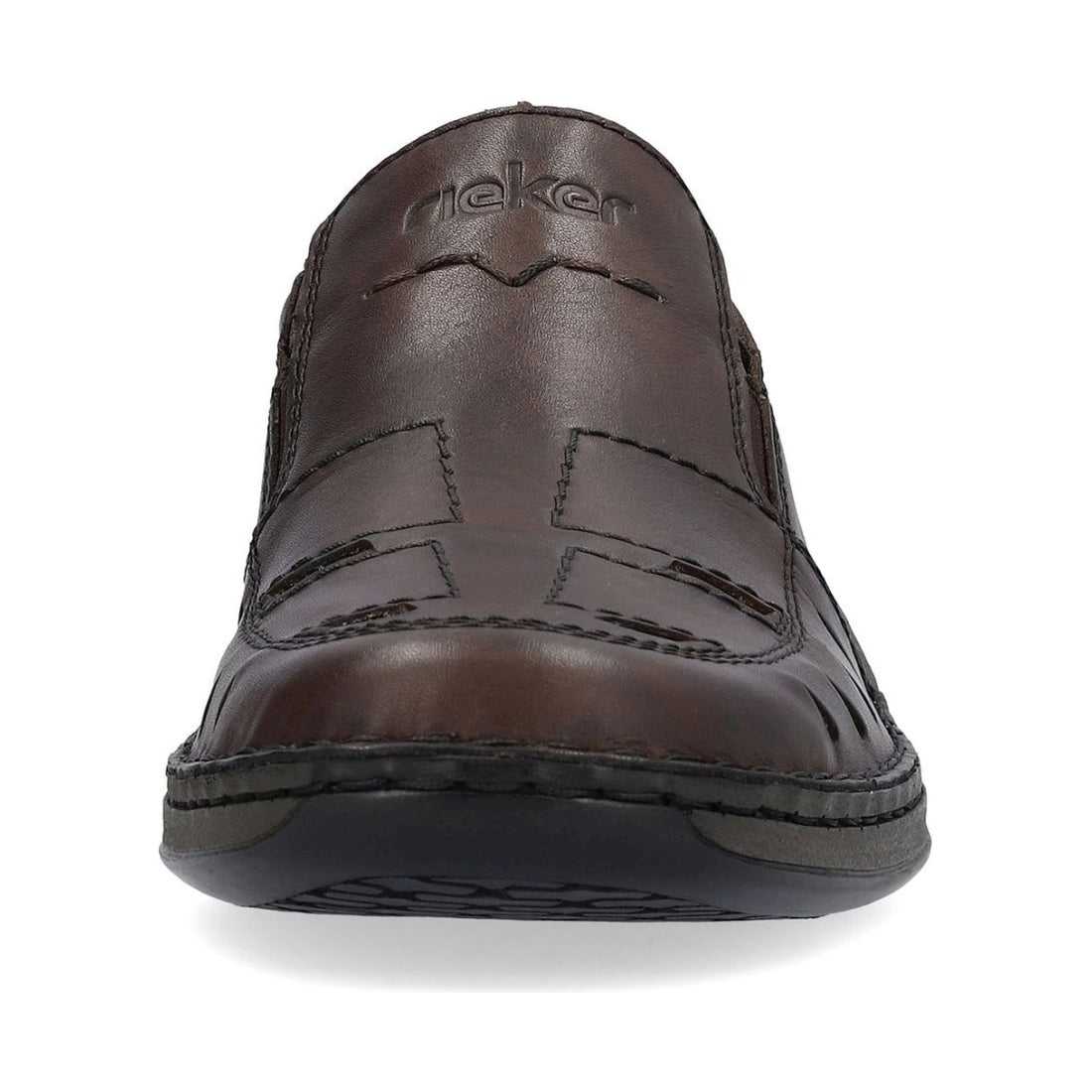 Rieker mens brown casual closed sandals | Vilbury London