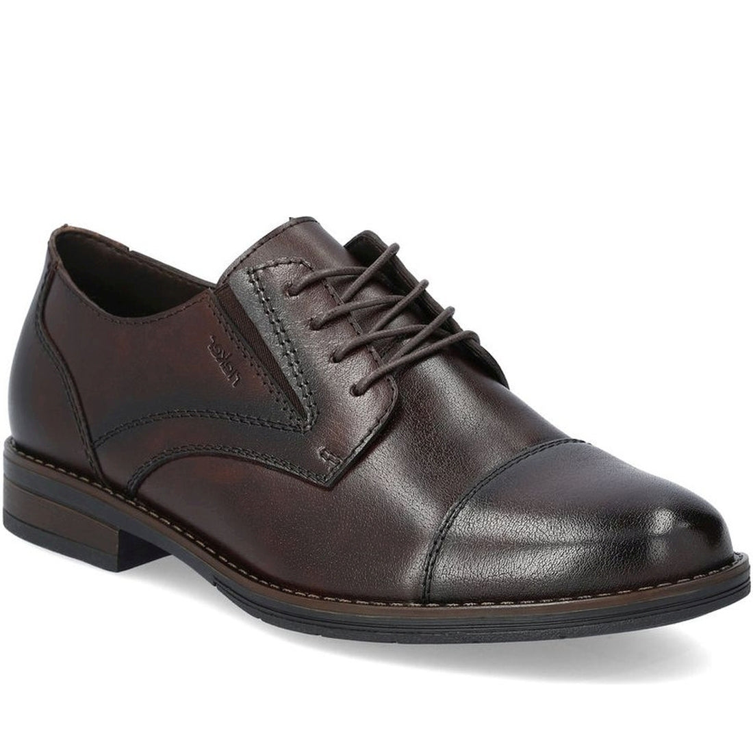 Rieker mens brown classic closed formal | Vilbury London