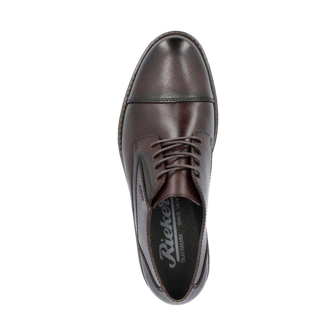 Rieker mens brown classic closed formal | Vilbury London