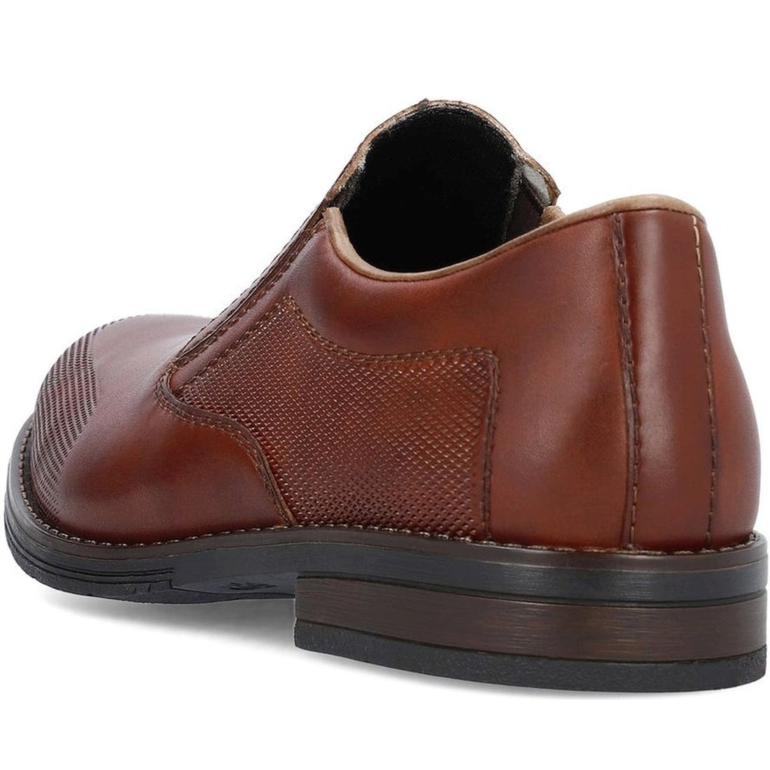 Rieker mens brown classic closed formal | Vilbury London