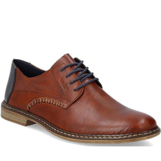 Rieker mens brown classic closed formal | Vilbury London