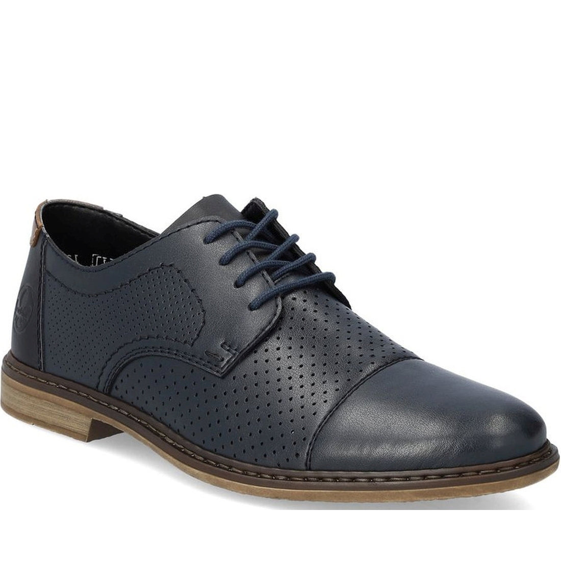 Rieker mens blue classic closed formal | Vilbury London