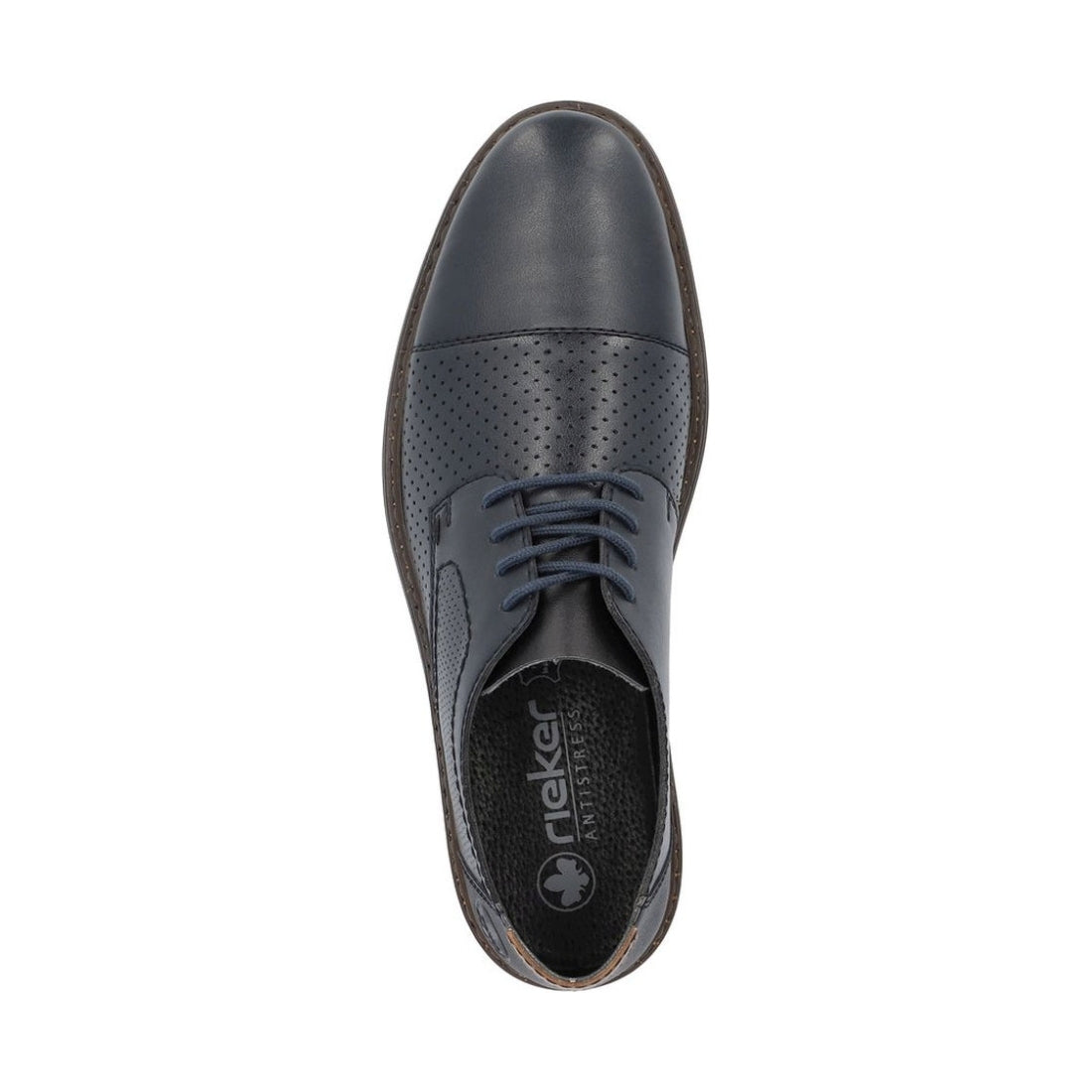 Rieker mens blue classic closed formal | Vilbury London