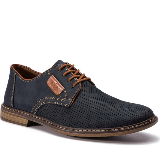 Rieker mens blue classic closed formal | Vilbury London
