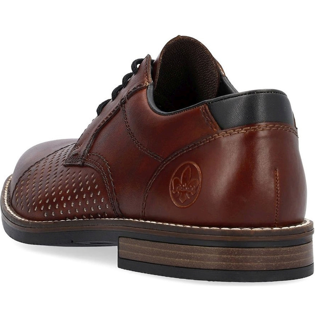 Rieker mens brown classic closed formal | Vilbury London