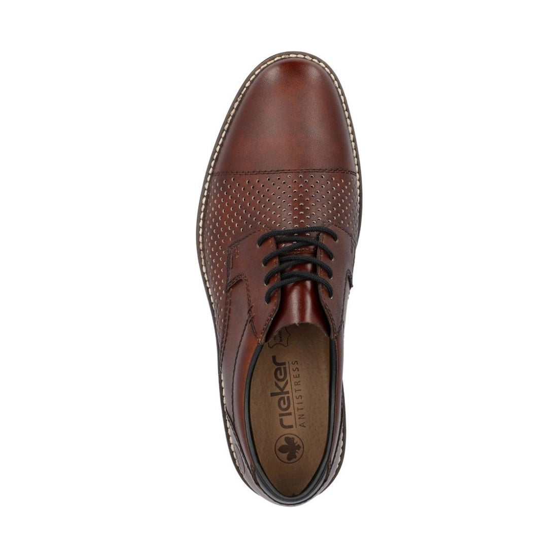 Rieker mens brown classic closed formal | Vilbury London