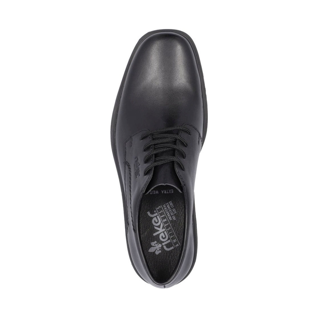 Rieker mens black classic closed formal | Vilbury London