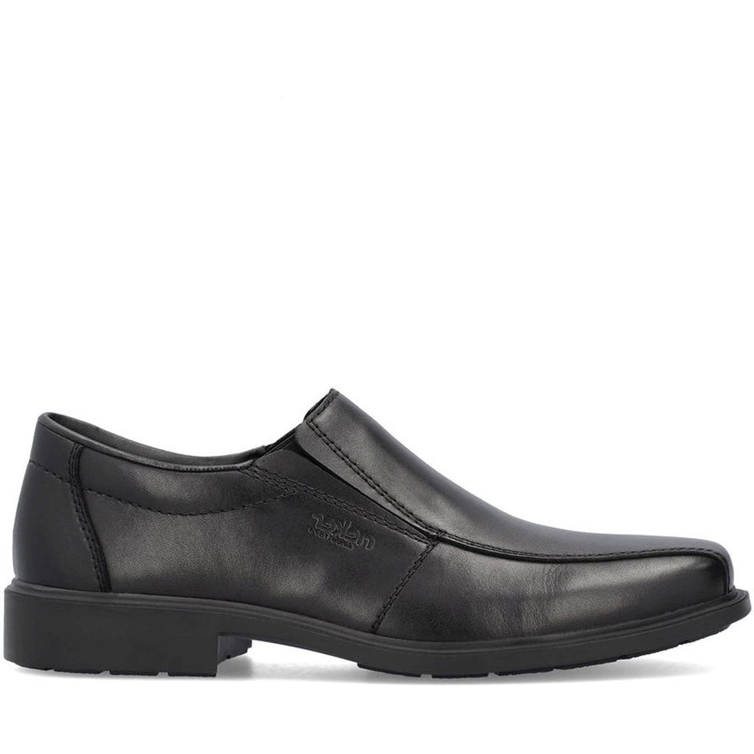 Rieker mens black classic closed formal | Vilbury London