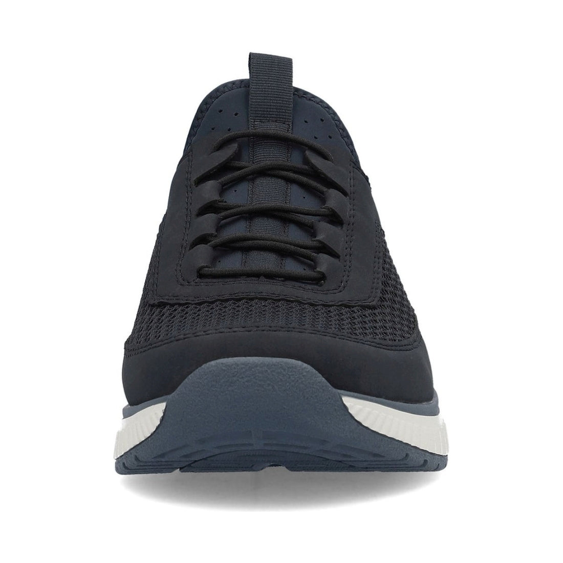 Rieker mens blue leisure trainers | Vilbury London