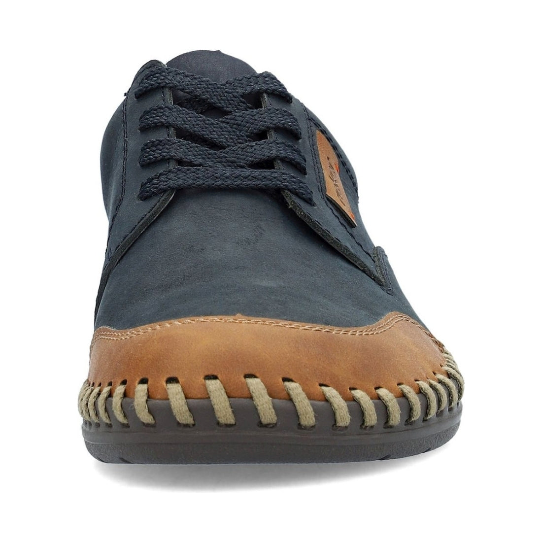 Rieker mens blue leisure trainers | Vilbury London