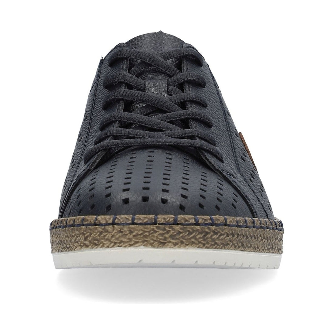 Rieker mens blue leisure trainers | Vilbury London