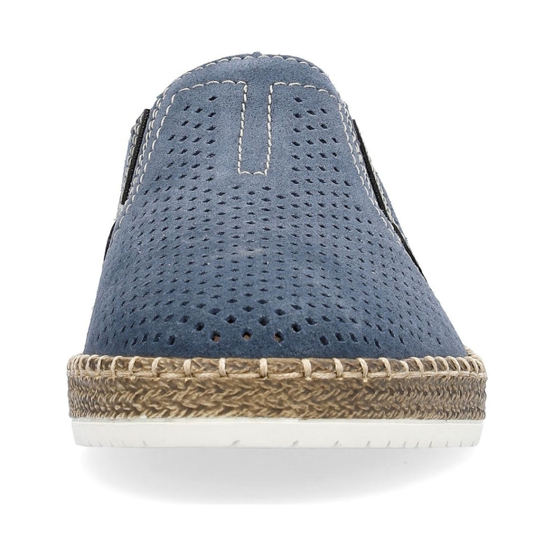 Rieker mens blue leisure trainers | Vilbury London