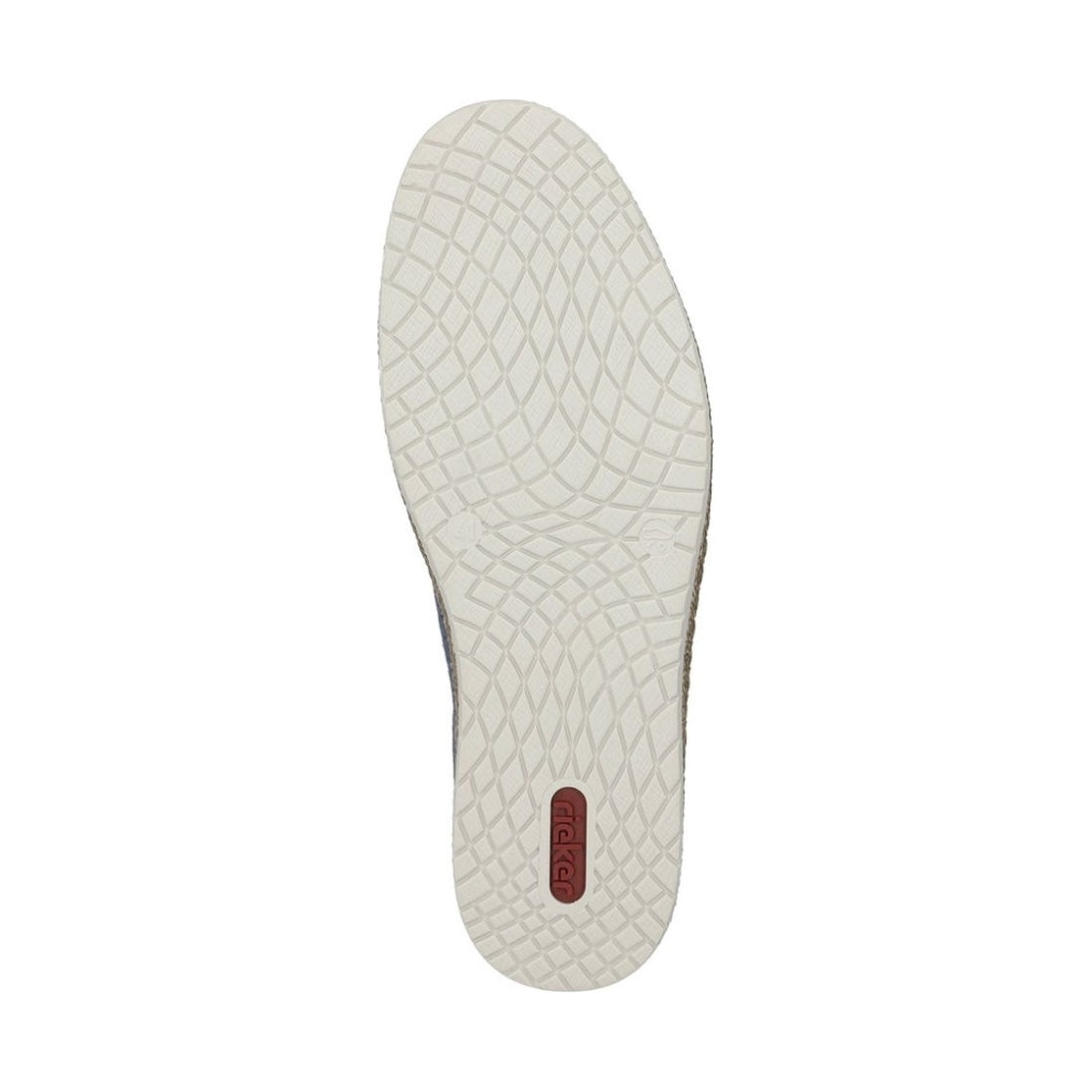 Rieker mens blue leisure trainers | Vilbury London