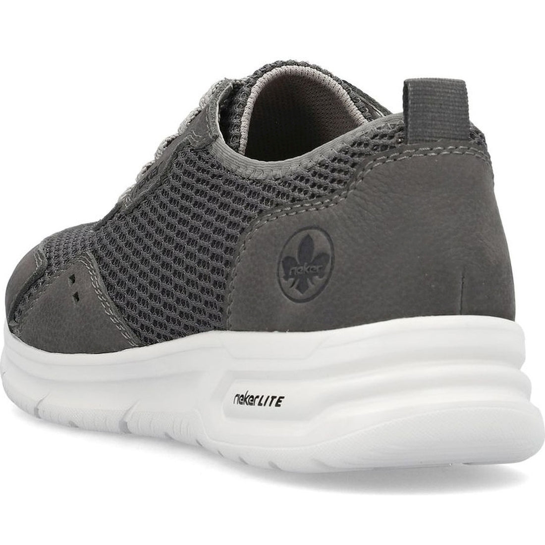 Rieker mens grey leisure trainers | Vilbury London