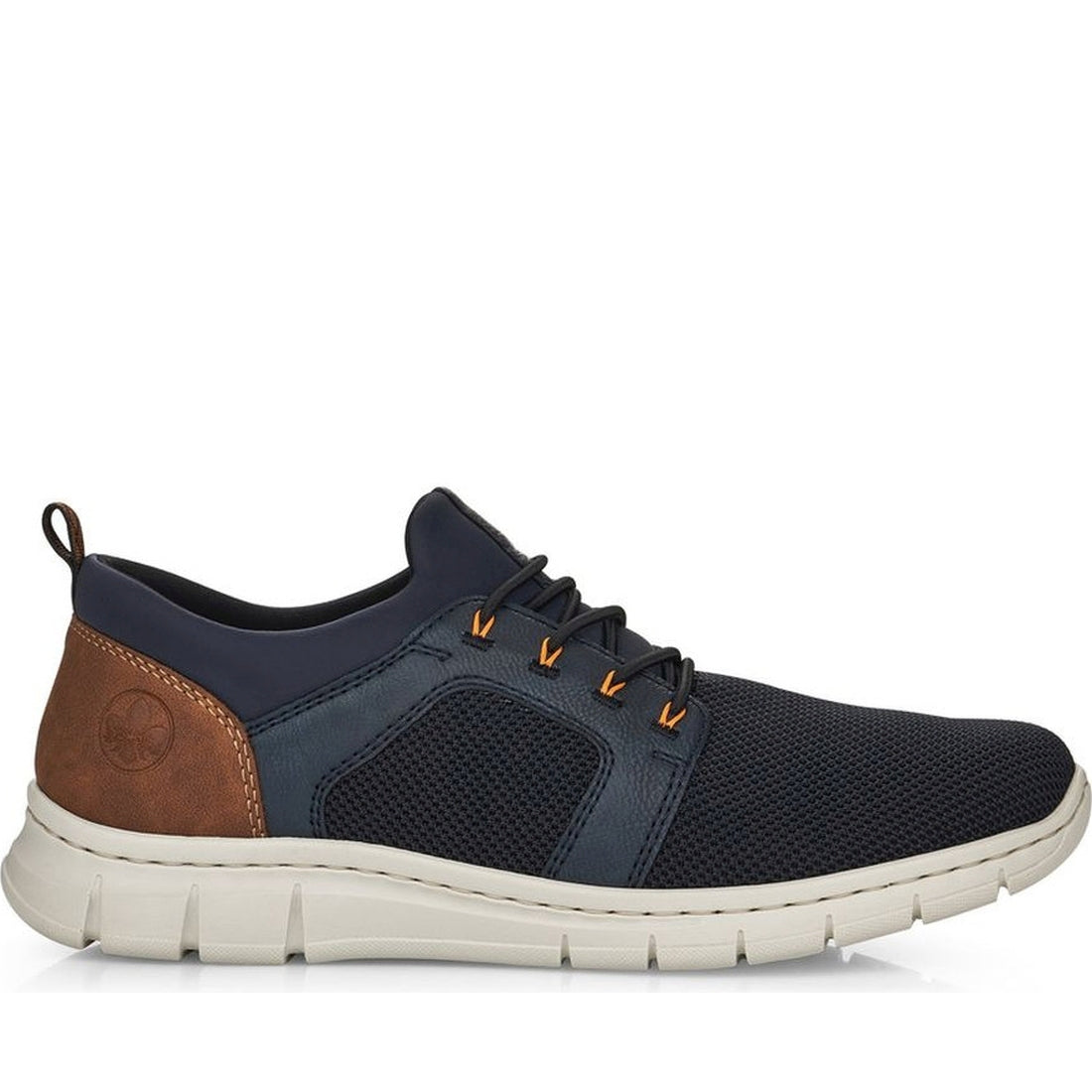 Rieker mens blue leisure trainers | Vilbury London