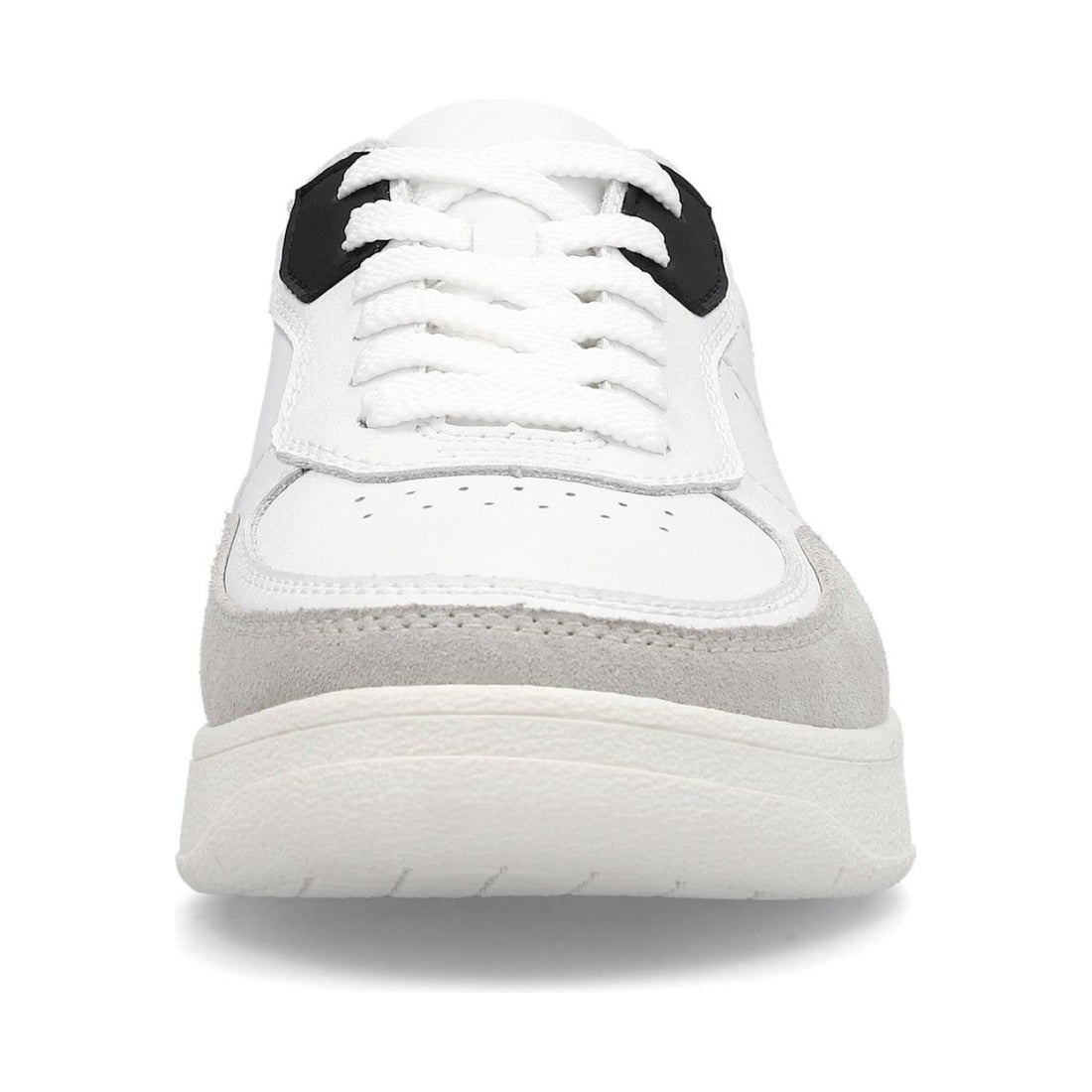 Rieker mens white leisure trainers | Vilbury London