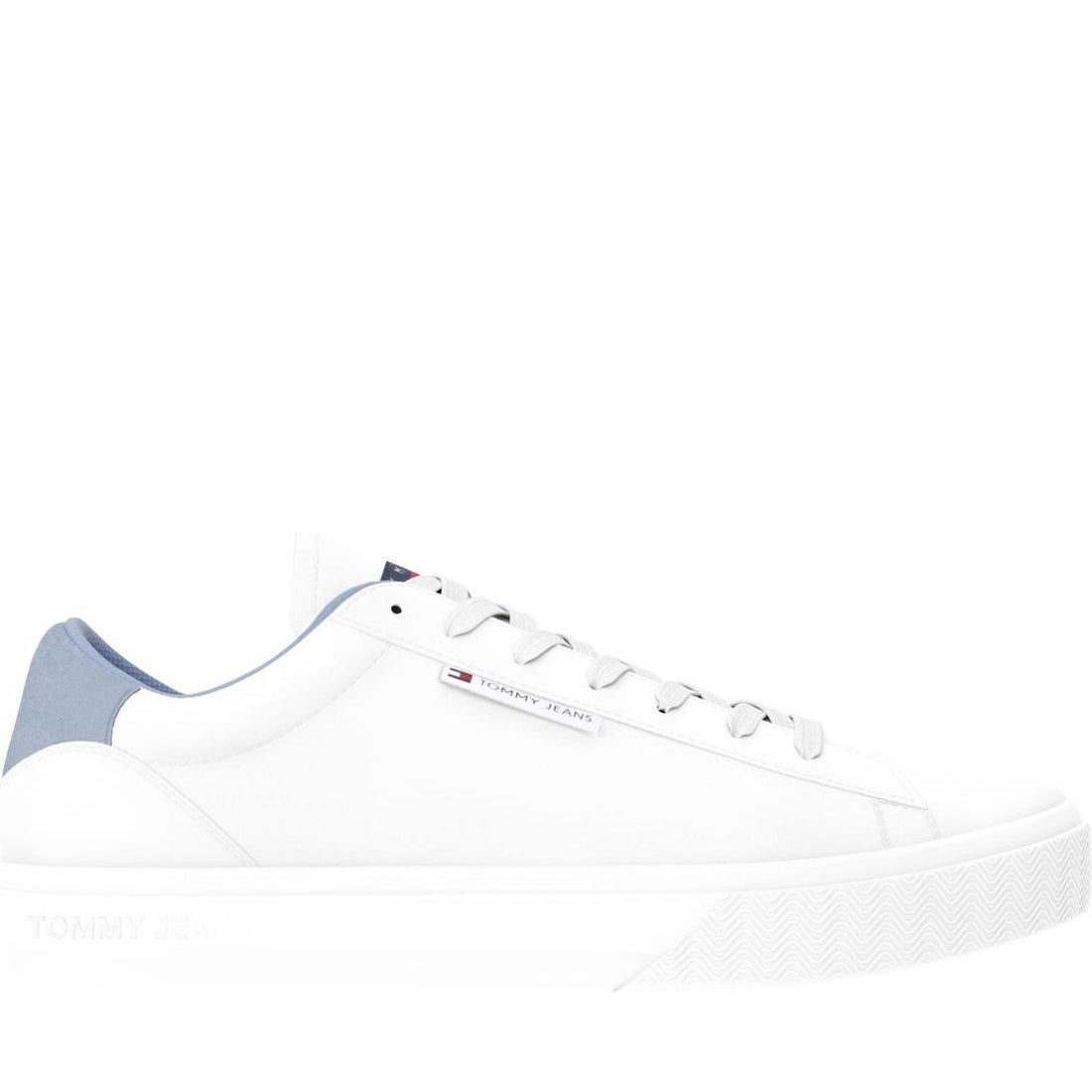 Tommy Jeans womens moderate blue cupsole sneaker | Vilbury London