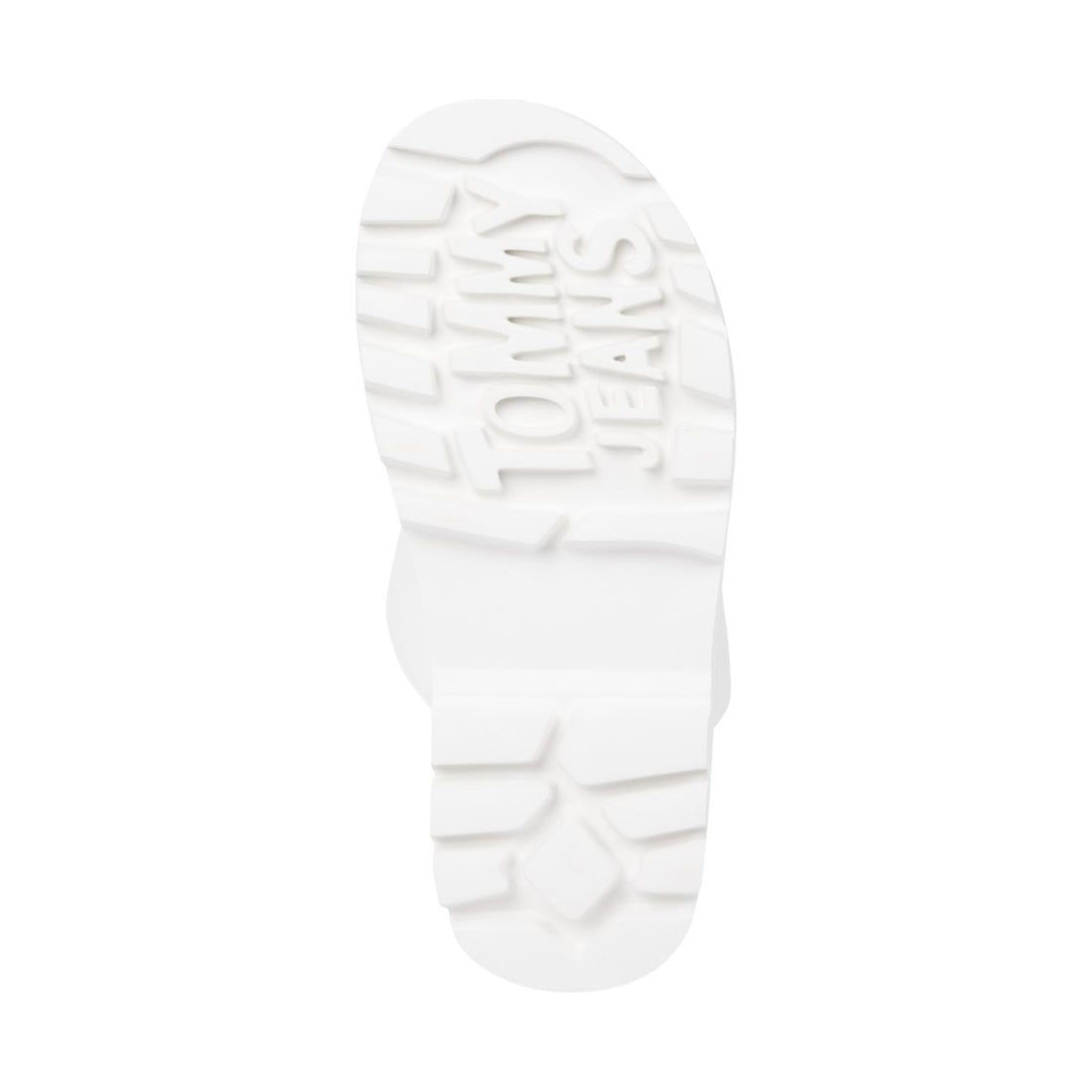 Tommy Jeans womens ecru puffed sandal | Vilbury London